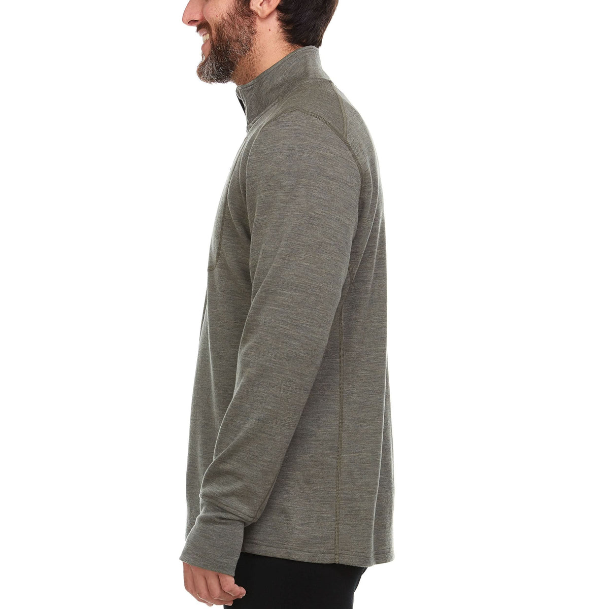 Minus33 Merino Wool Clothing Wilderness Expedition Men's Wool 1/4 Zip