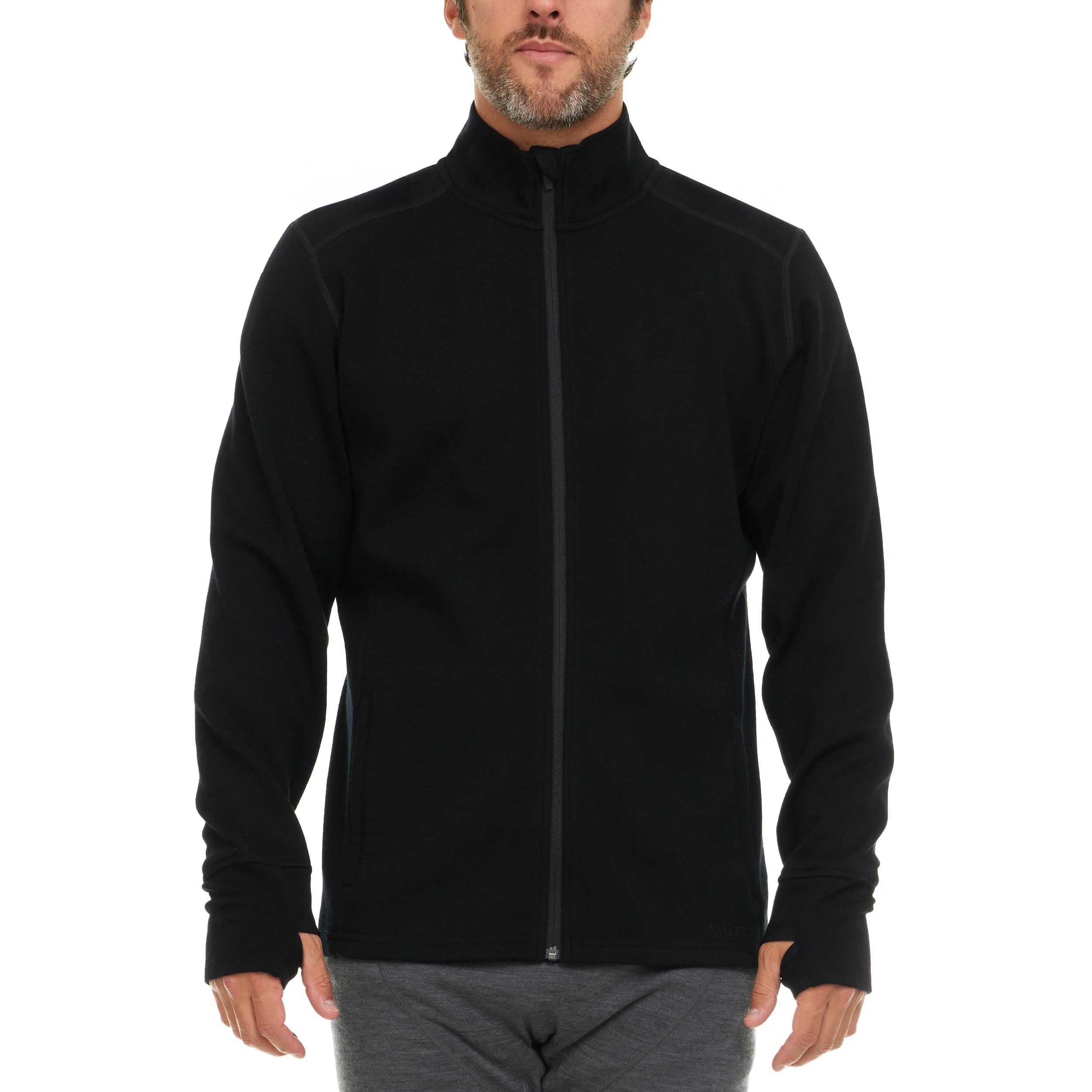 Expedition - Men's Wool Full Zip Wilderness - Minus33 Merino Wool Clothing