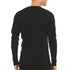 Midweight - Men's Long Sleeve Button Up 100% Merino Wool. Our best-selling Midweight fabric now as a long-sleeve henley. midlayer, back view