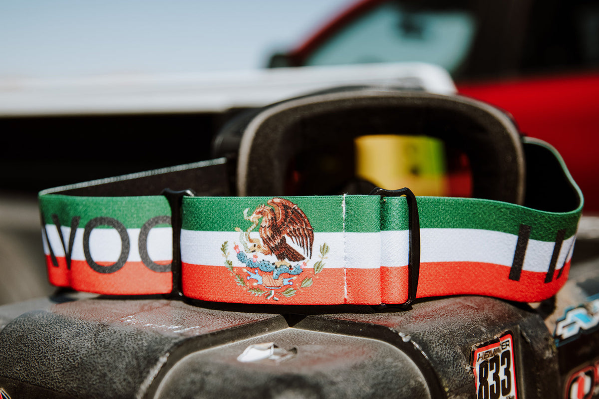 Havoc Mexico Goggle Strap — Helios & Infinity — product view 2