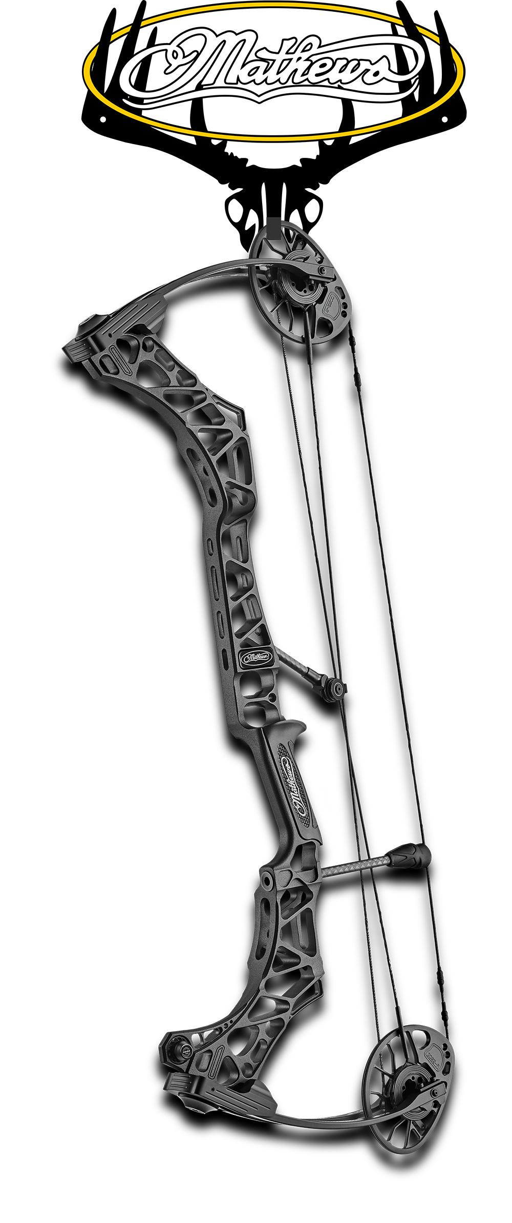 Raxx Single Mathews Bow Hanger — product view 2