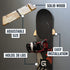 Taos Snowboard Storage | Minimalist Wood Display Rack - product view 5