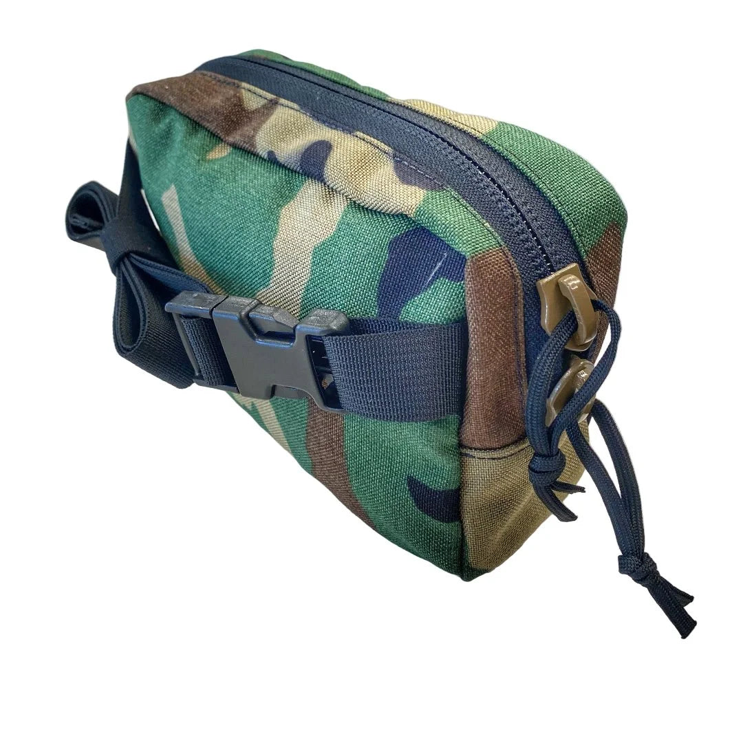 Recycled Firefighter Minimalist Woodland Fanny Pack — product view 14
