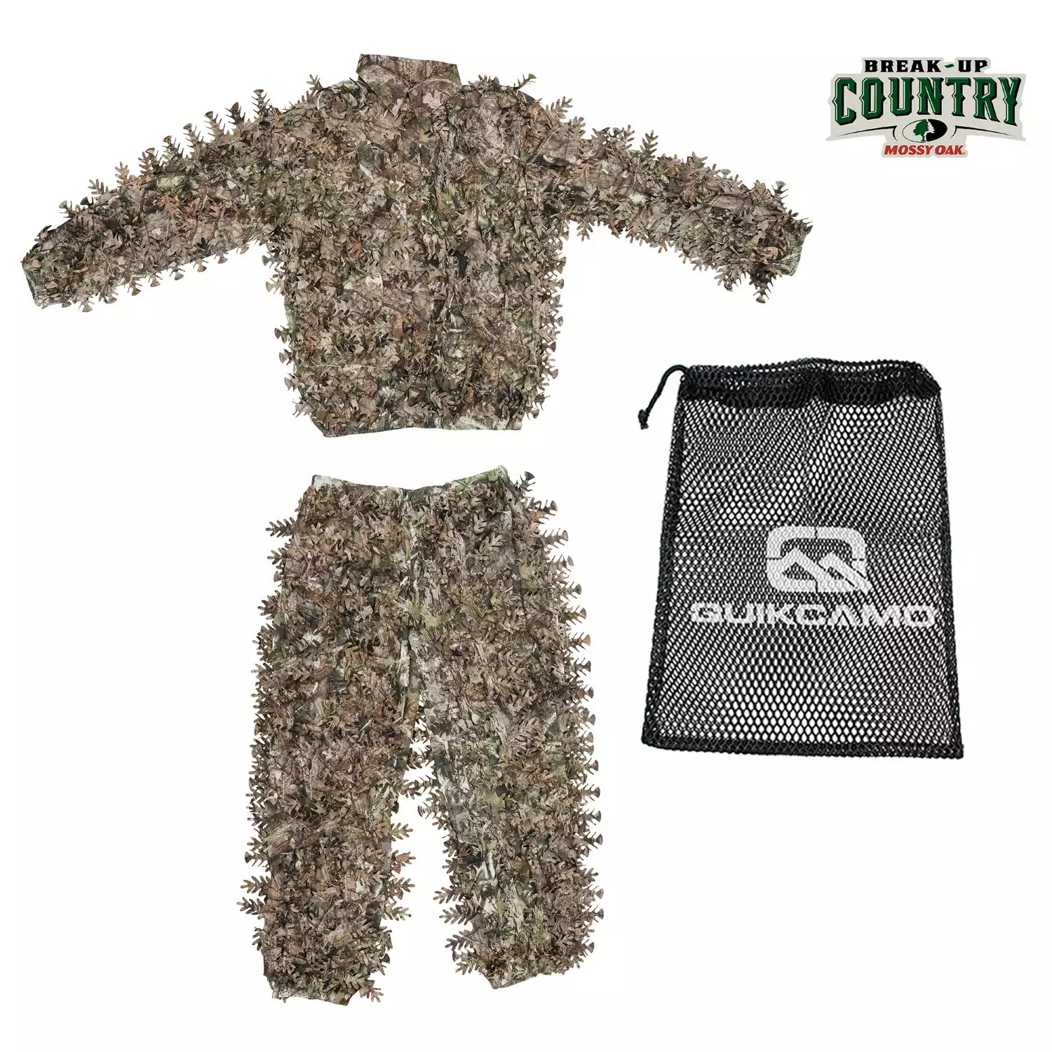 QuikCamo 3D Leafy Ghillie Suit, Top or Hoodie – product view 79