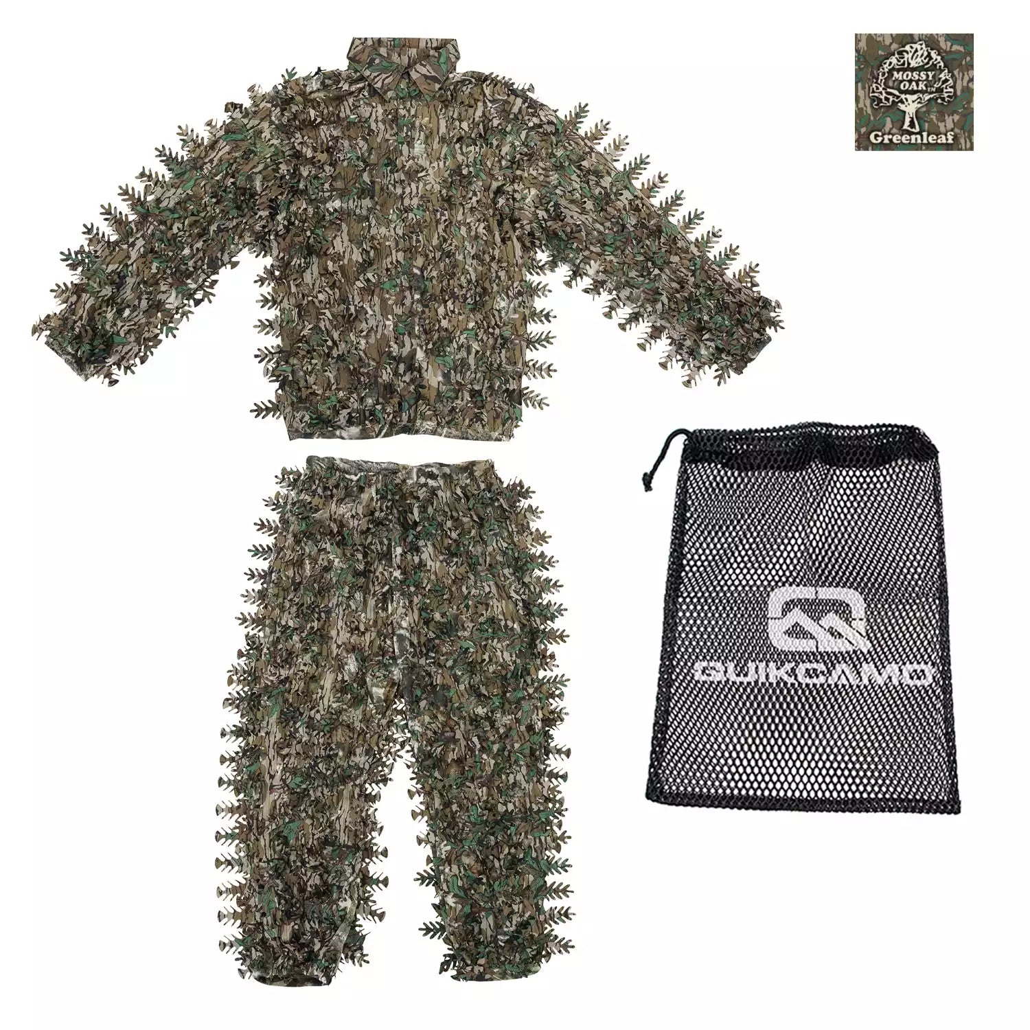 QuikCamo 3D Leafy Ghillie Suit, Top or Hoodie – product view 57