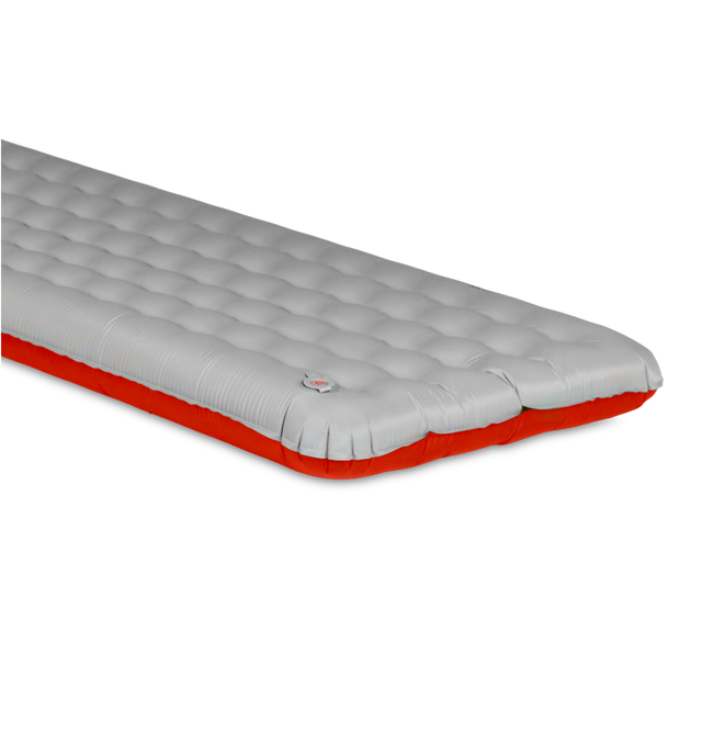 Manufacturer workbook detail of the 2027 Tensor All-Season pad’s surface and edge; the image shows a portion of the pad