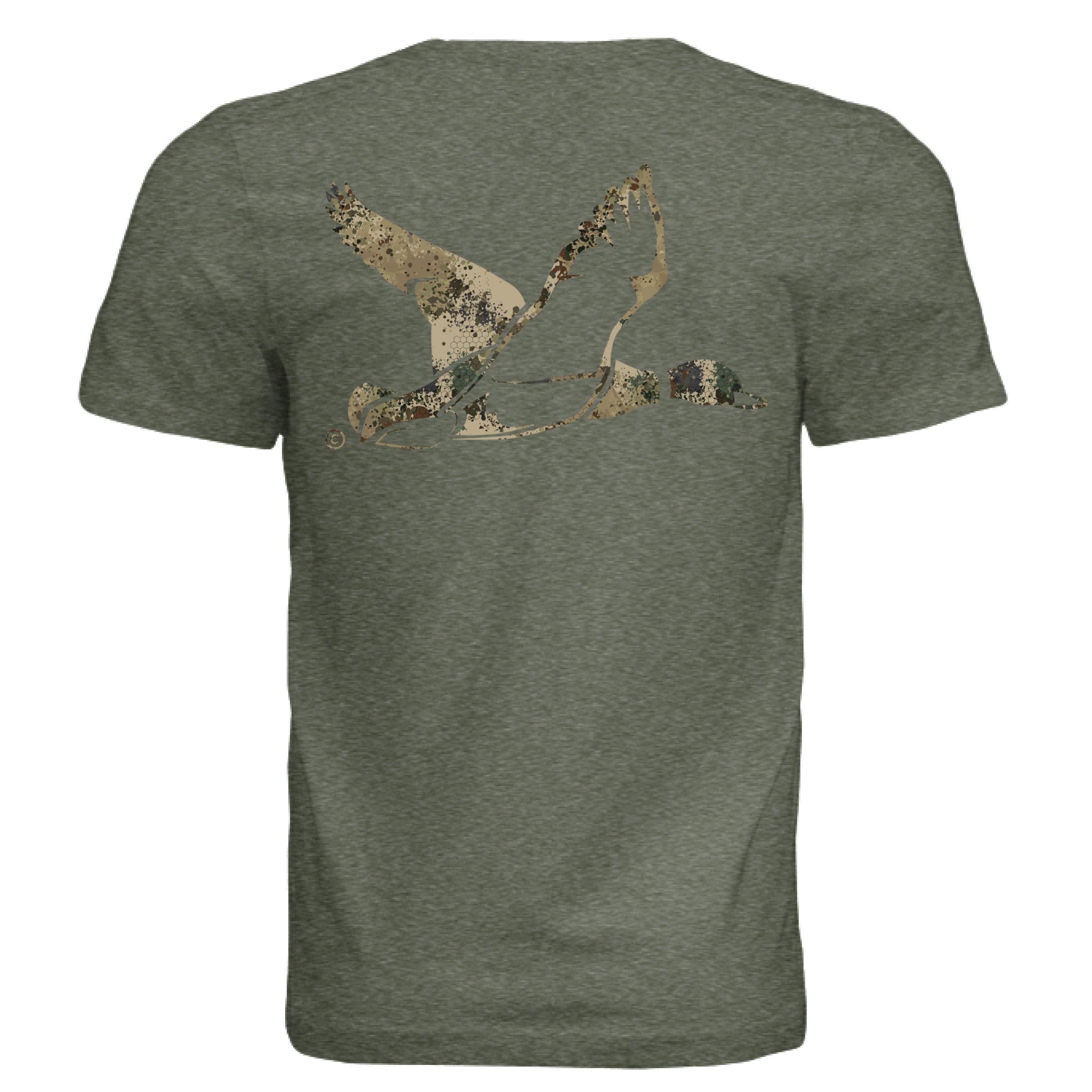 Spur-Ma-Gettin Upland Splash Burst Camo Duck T-Shirt – product image 9