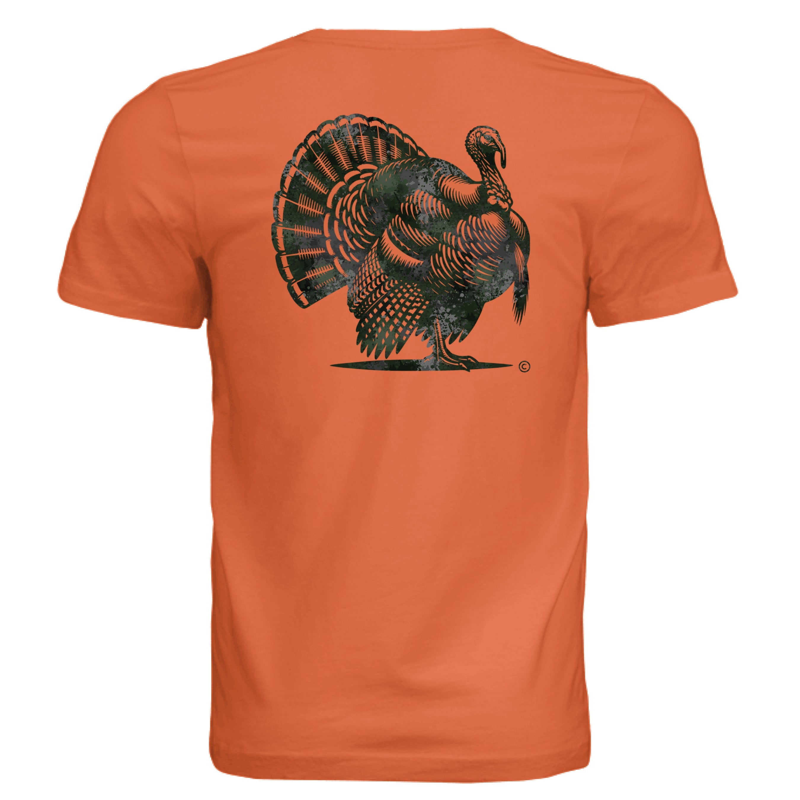 Spur-Ma-Gettin Verdant Splash Burst Camo Turkey T-Shirt – product image 7