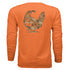 Spur-Ma-Gettin Upland Splash Burst Camo California Quail Long Sleeve T-Shirt – product image 1