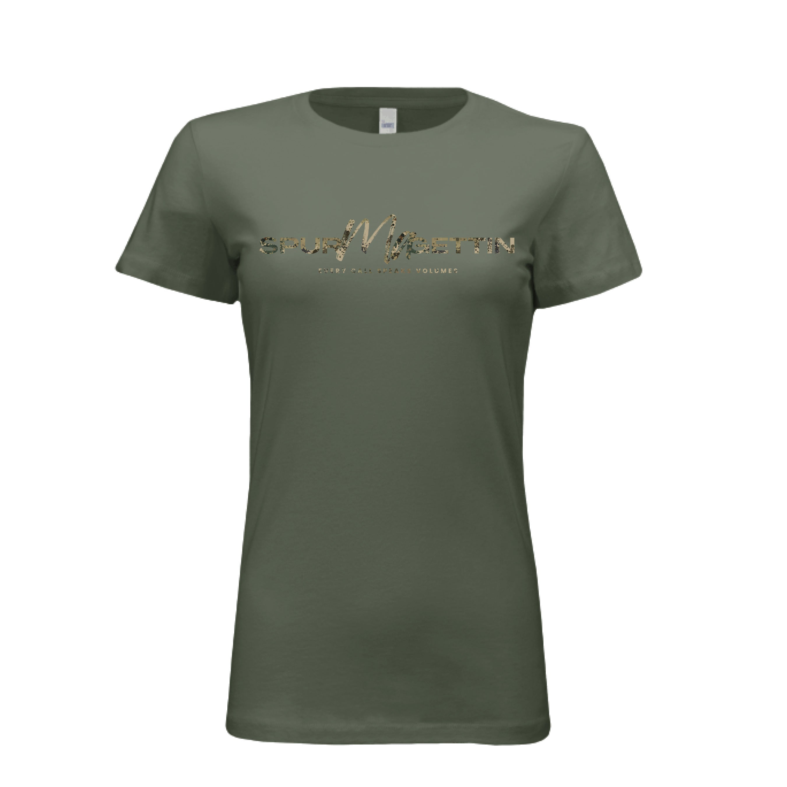 Spur-Ma-Gettin Women’s Upland Splash Burst California Quail T-Shirt – product image 8