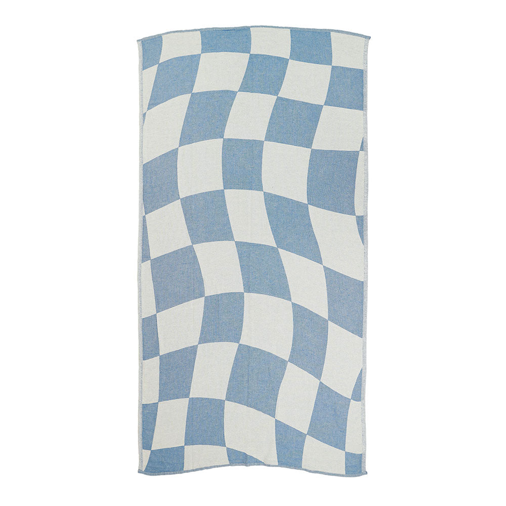 NIXY Squares - Recycled Turkish Beach Towel