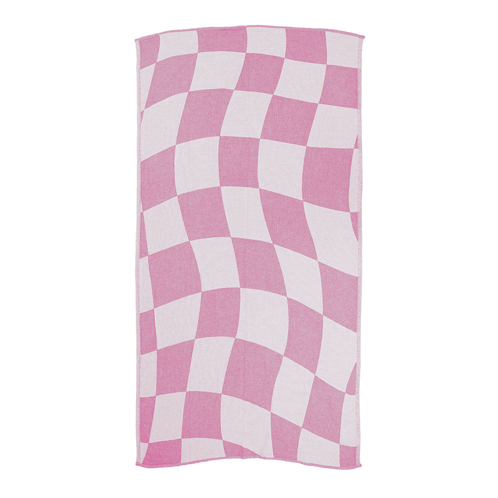 NIXY Squares - Recycled Turkish Beach Towel