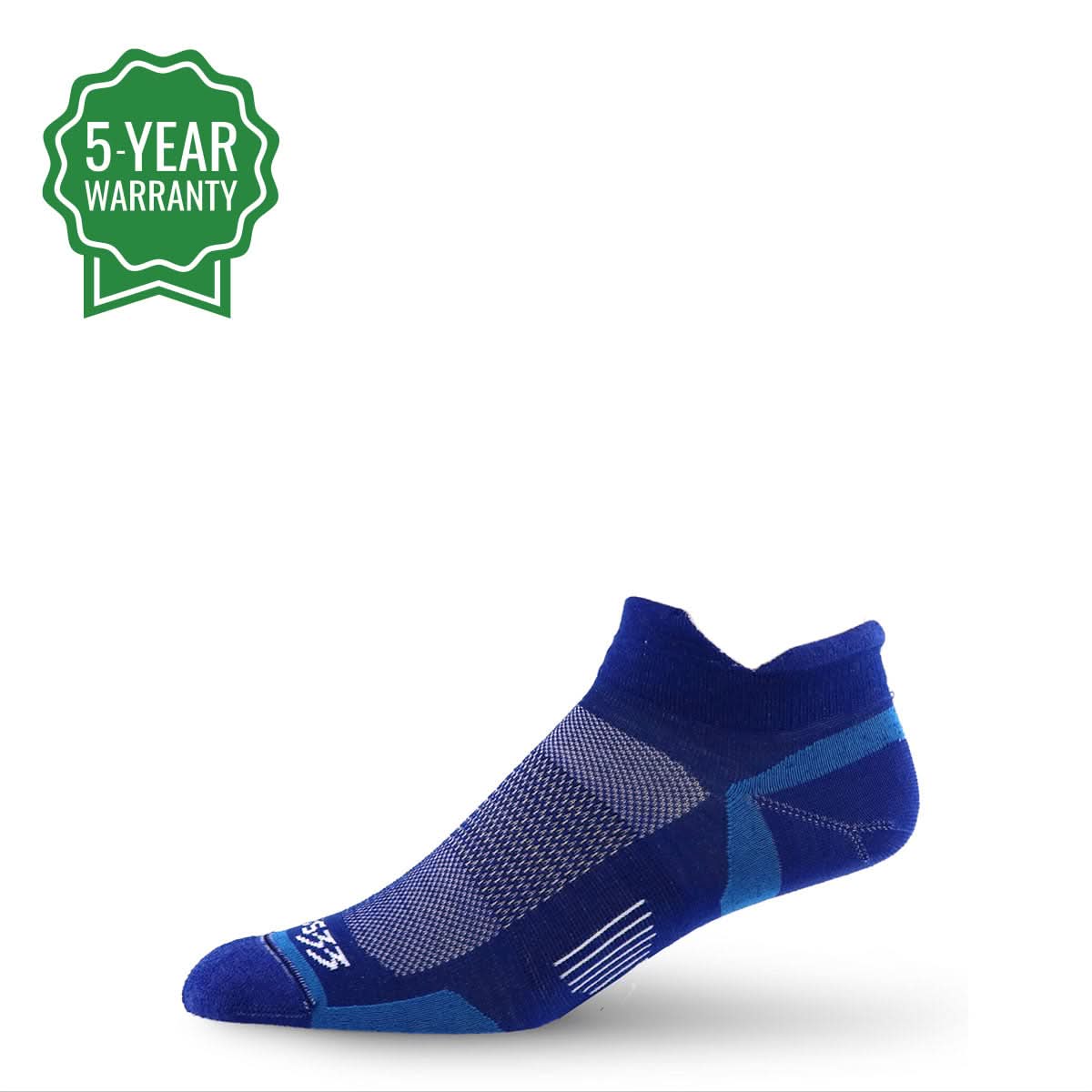 no show performance wool running socks