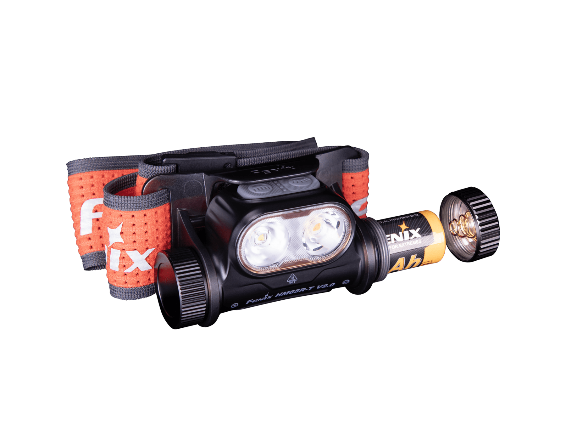 Fenix HM65R-T V2 Rechargeable Lightweight Trail Running Headlamp by Fenix Store