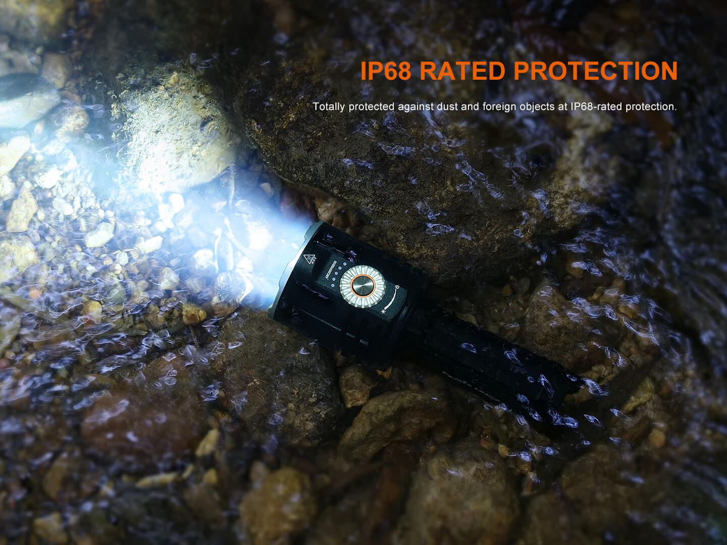 Fenix LR35R PRO Rechargeable Palm-Sized Searchlight by Fenix Store