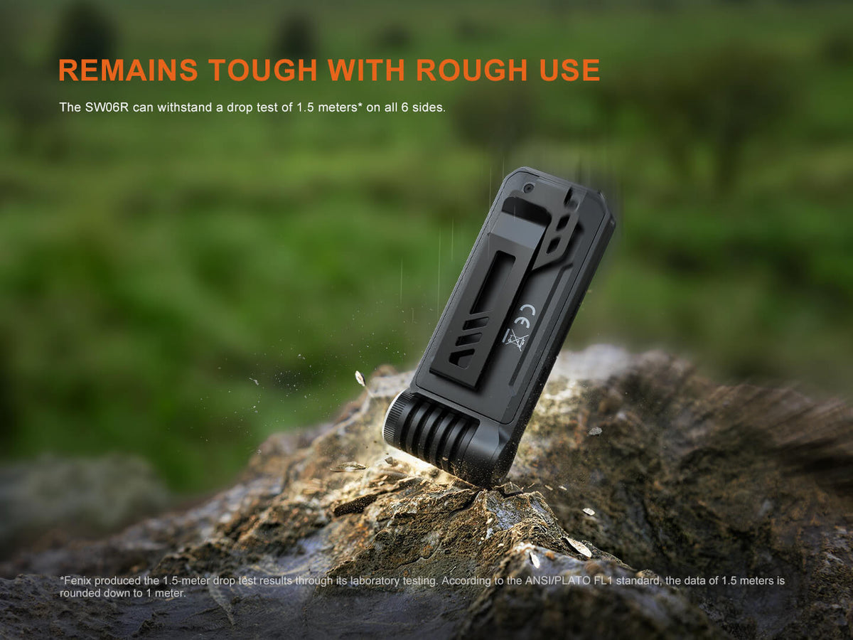 Fenix SW06R Multipurpose Pivoting Clip-On Light — manufacturer product image 17