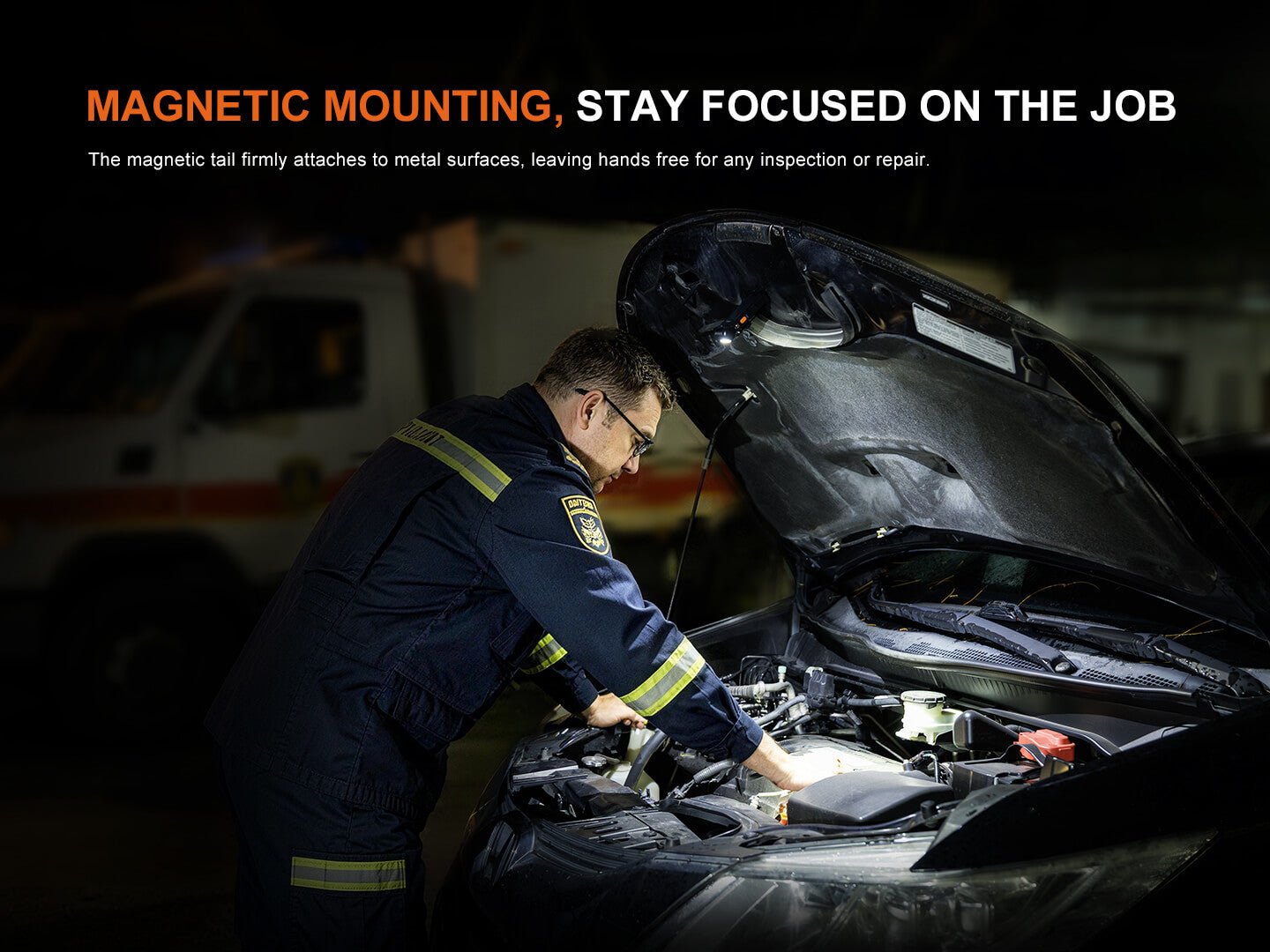 Fenix SW06R Multipurpose Pivoting Clip-On Light — manufacturer product image 11