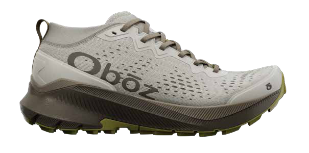 Oboz Anabatic Wind EVO Low women's trail running shoe in Aspen, manufacturer workbook image