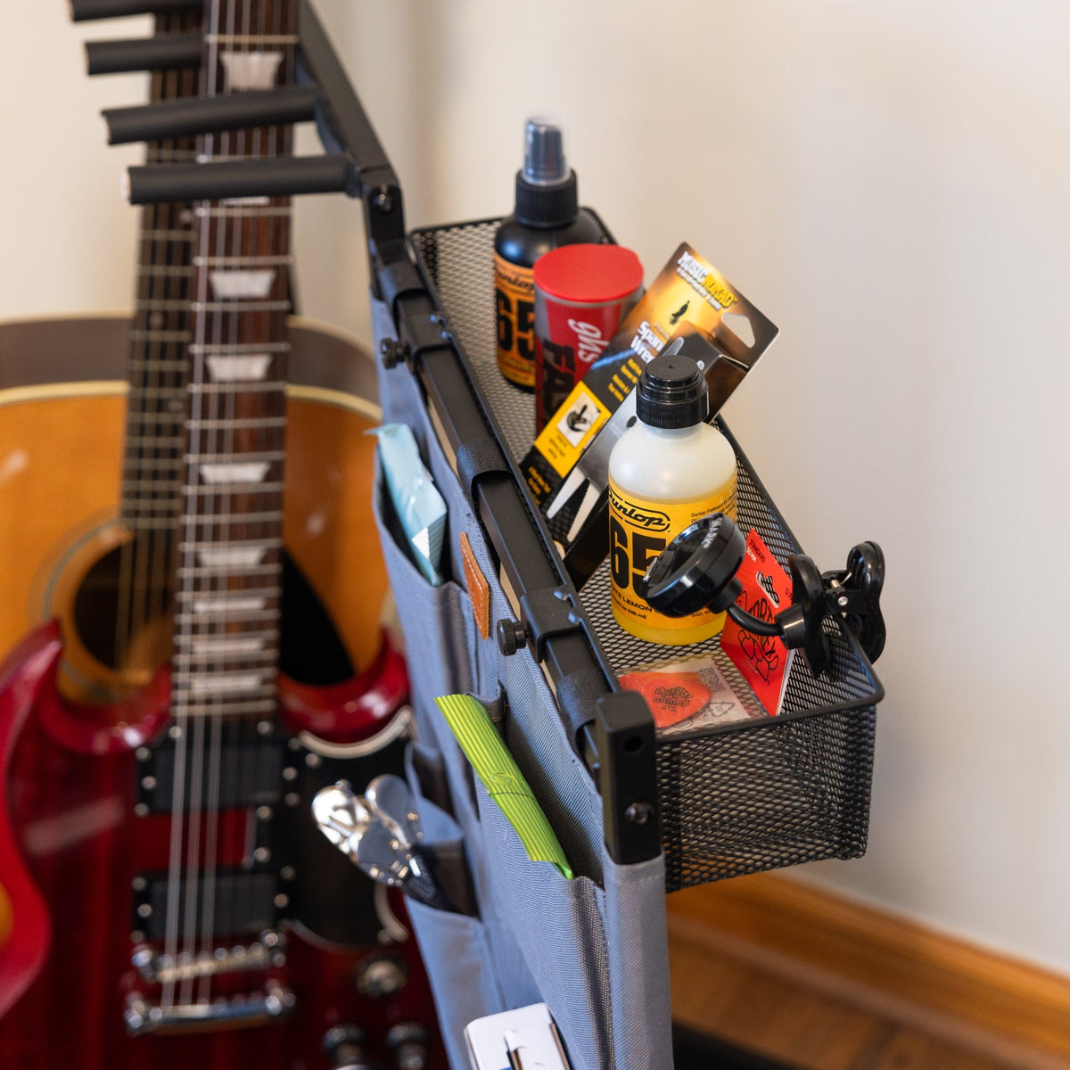 The Opener 5-Slot Guitar Rack | Gray - product view 5