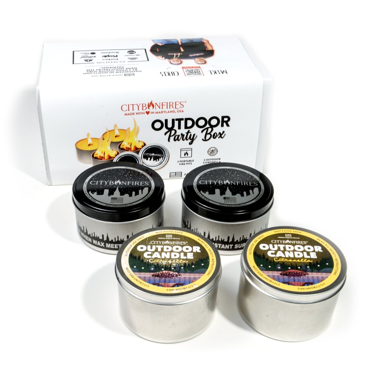 City Bonfires Outdoor Party Box — product view 1