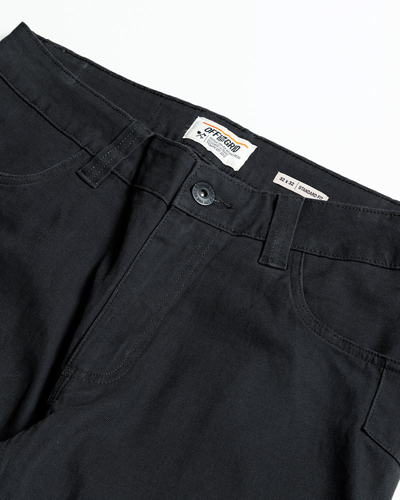 Off The Grid Surplus Trailblazer Standard Fit Pants - Vintage Black