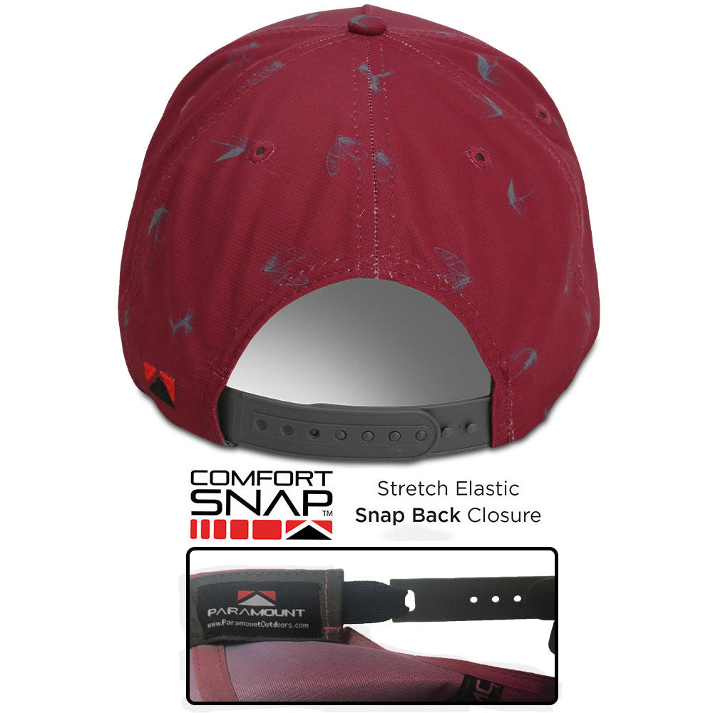 Dead Drift Fly Fishing Patch Rope Cap Fly Pattern by Paramount Outdoors