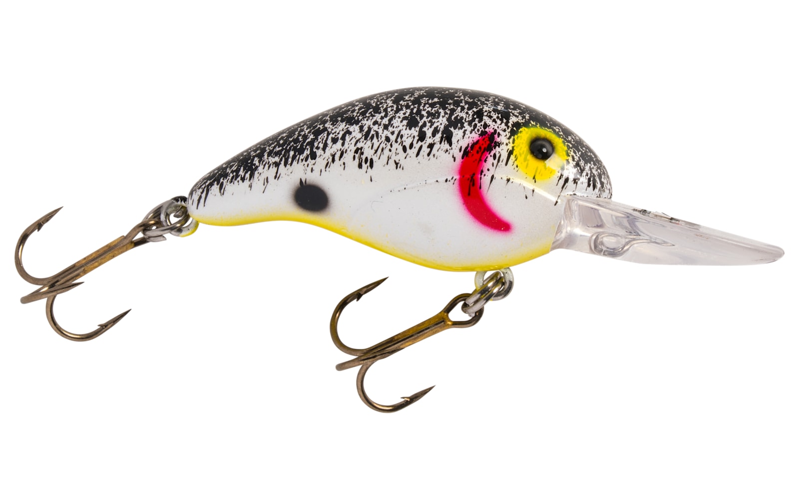 Bandit Lures 50 Deep Crankbait — Pearl Splatter Back / 1-3/4 in. / 3/16 oz