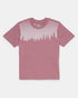 Tentree Kids Juniper T-Shirt - Dusky Orchid Heather White