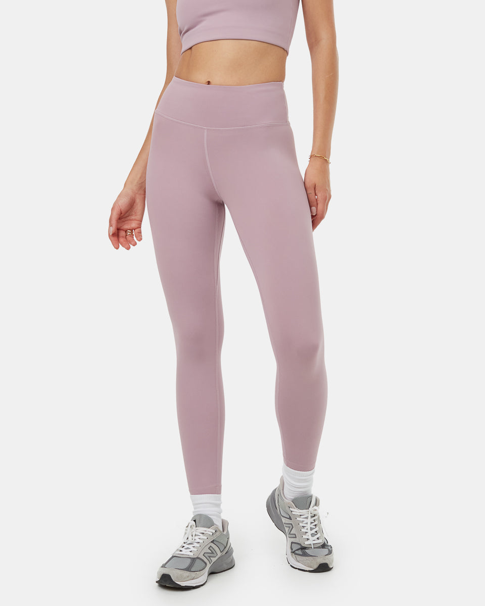 Tentree Women's InMotion 7/8 High Rise Legging - Lilac Chalk