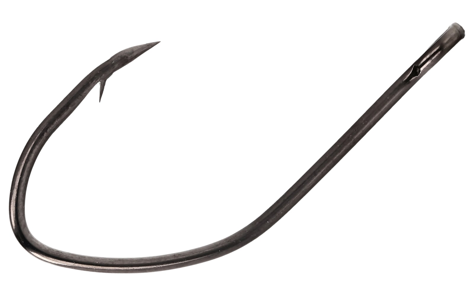 Eagle Claw Lazer Sharp Pro-V Siwash Hook — 4/0 / Platinum Black / 10