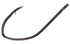 Eagle Claw Lazer Sharp Pro-V Siwash Hook — 4/0 / Platinum Black / 10