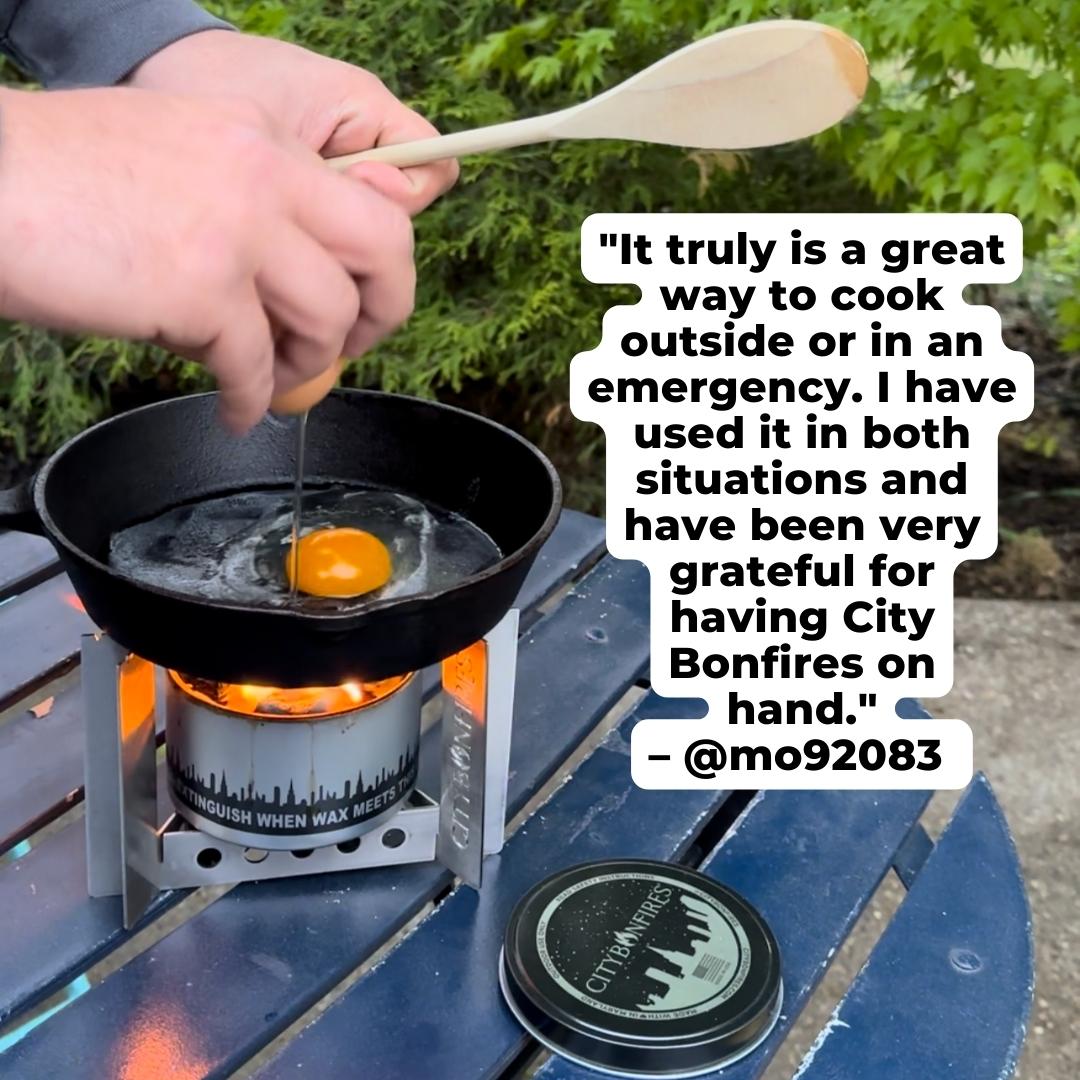 City Bonfires Portable Camp Stove — product view 2