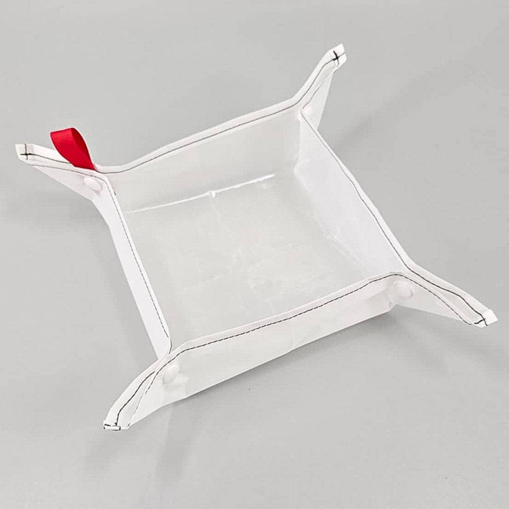 Portable Dog Bowl White Ultralight D50T by Hilltop Packs LLC