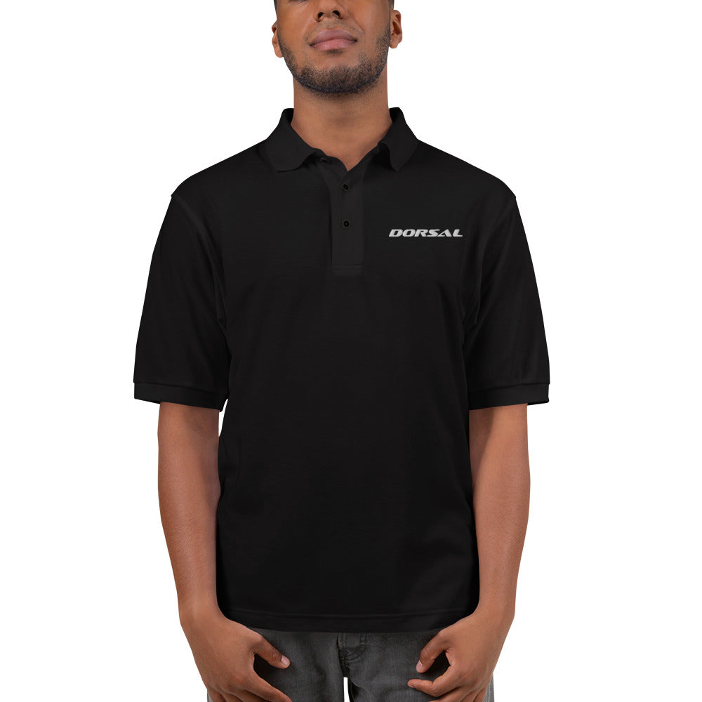 DORSAL Men's Premium Polo —  — Cotton-Polyester Pique
