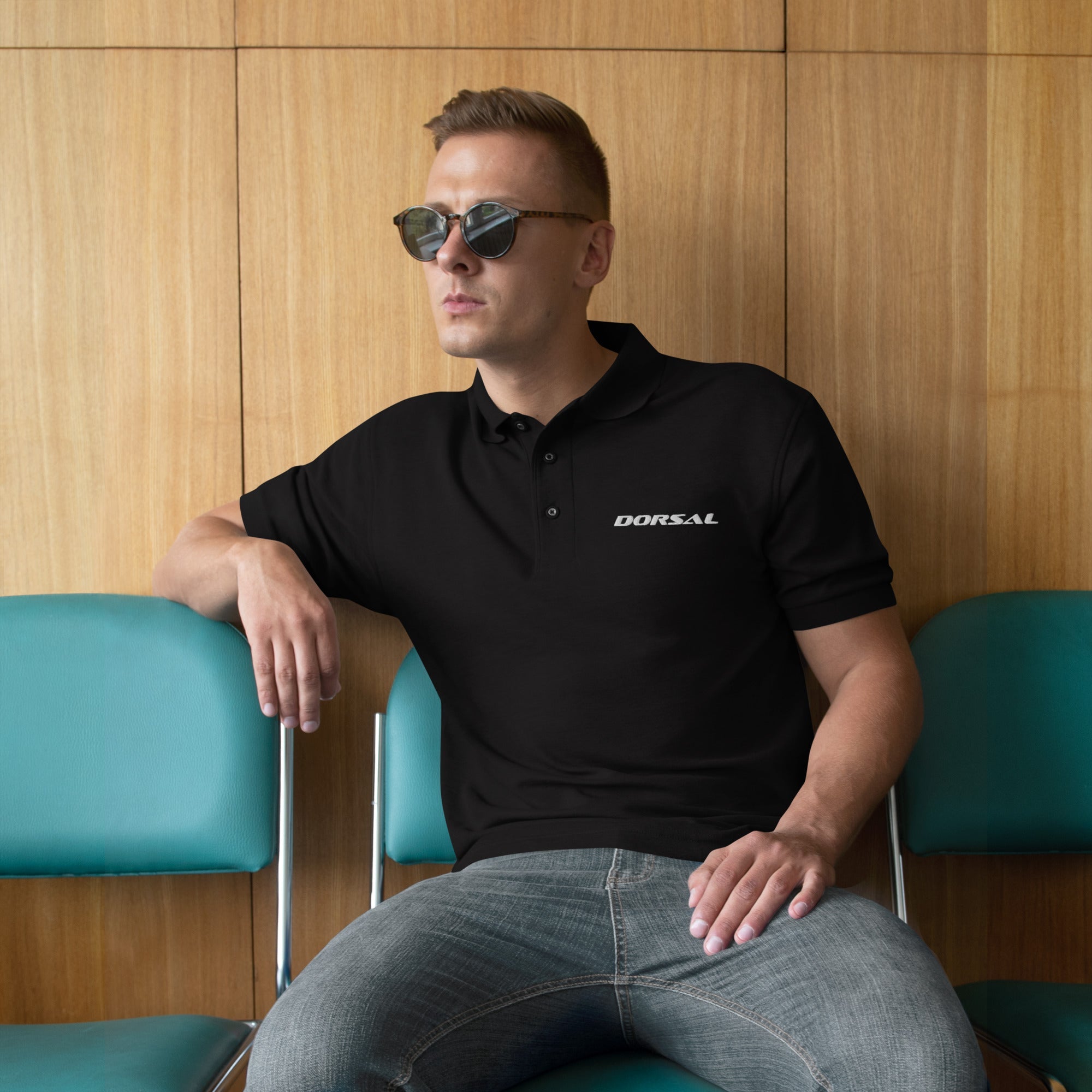 DORSAL Men's Premium Polo —  — Cotton Pique