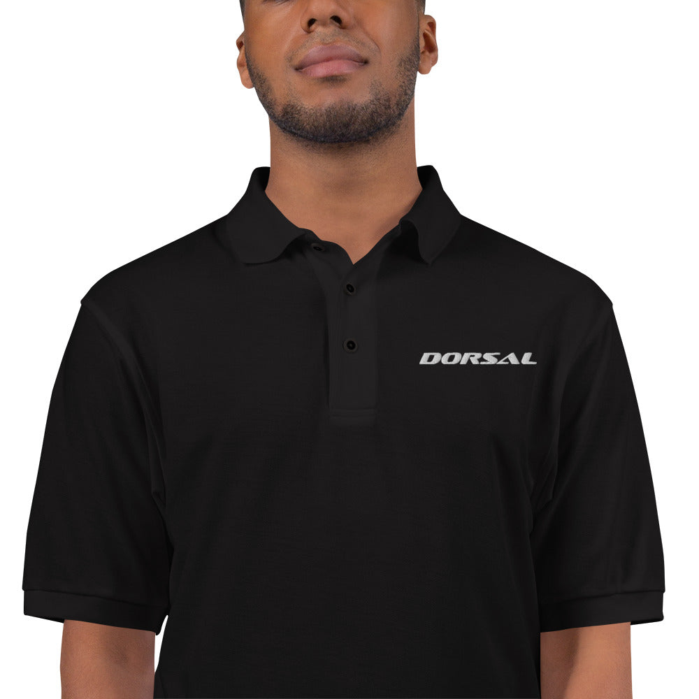 DORSAL Men's Premium Polo —  — Cotton-Polyester Pique - view 2