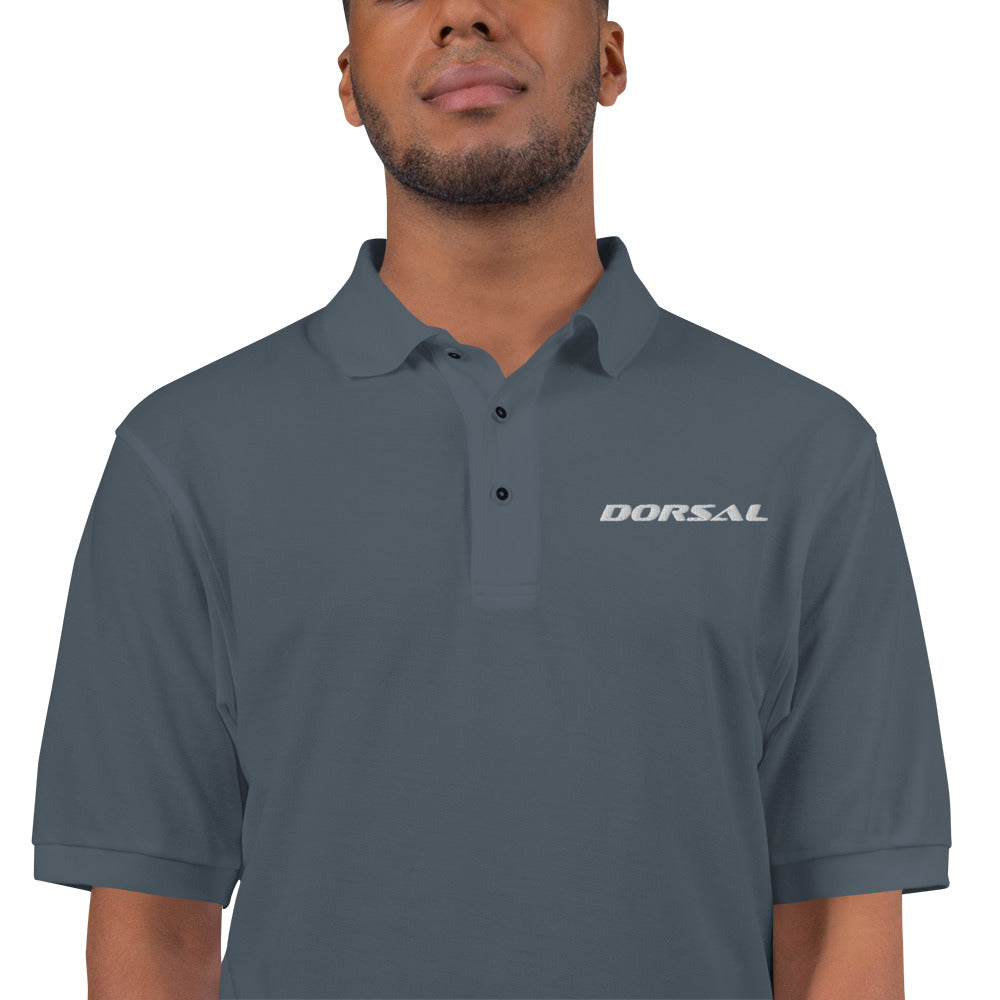 DORSAL Men's Premium Polo —  — Cotton-Polyester Pique - view 5