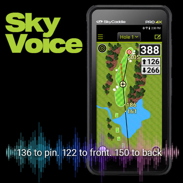 SkyCaddie PRO 4X Golf GPS Rangefinder