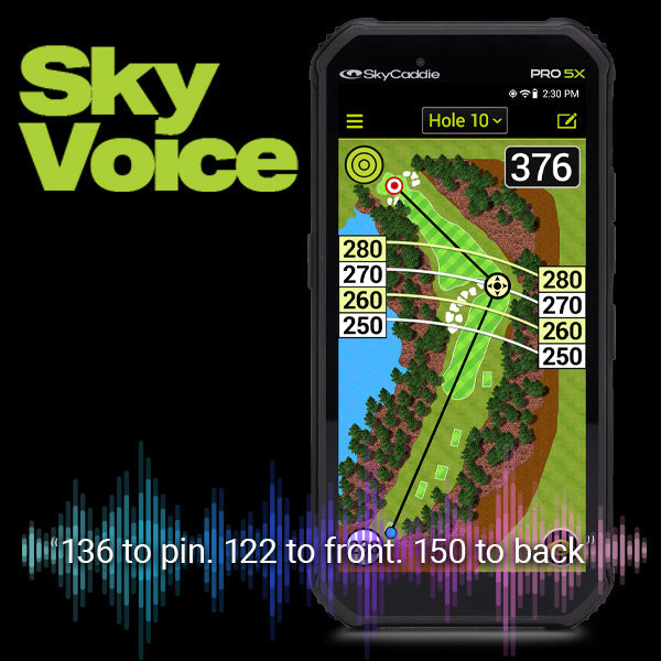 SkyCaddie PRO 5X Golf GPS Rangefinder