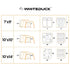 White Duck 7'x9' Prota Canvas Tent