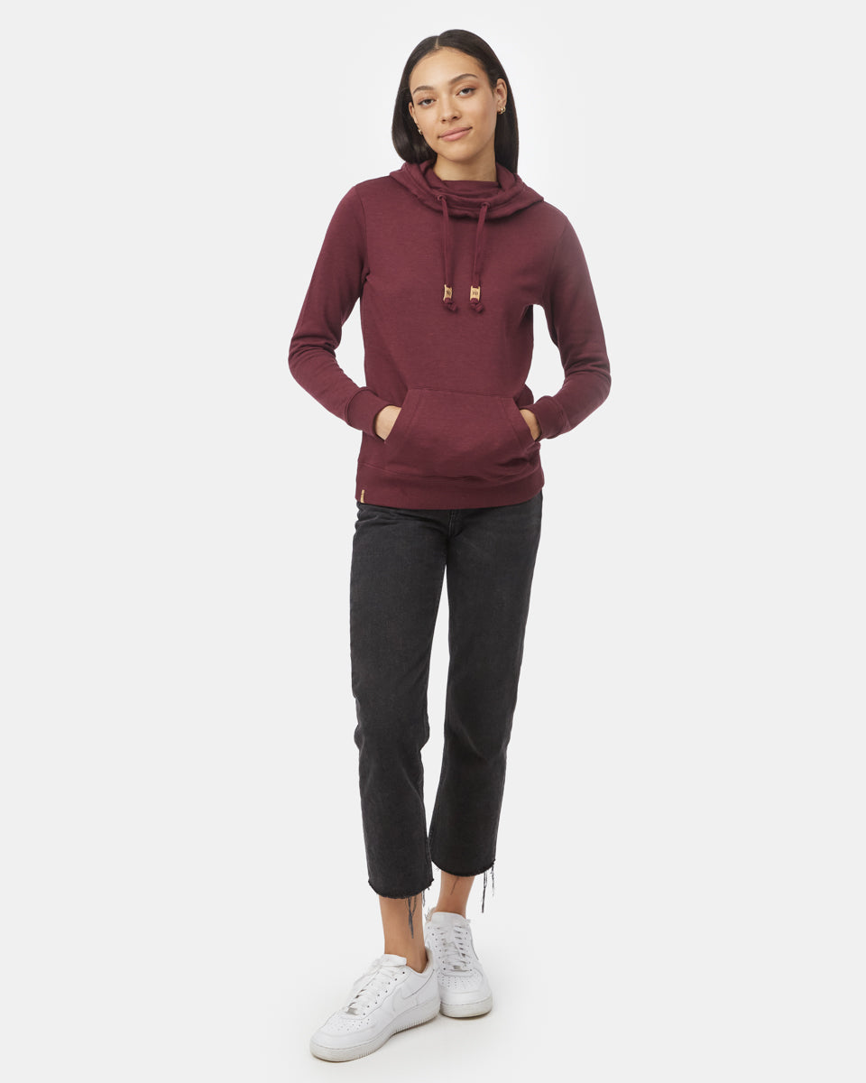 Tentree Women's TreeFleece Banshee Hoodie - Fig