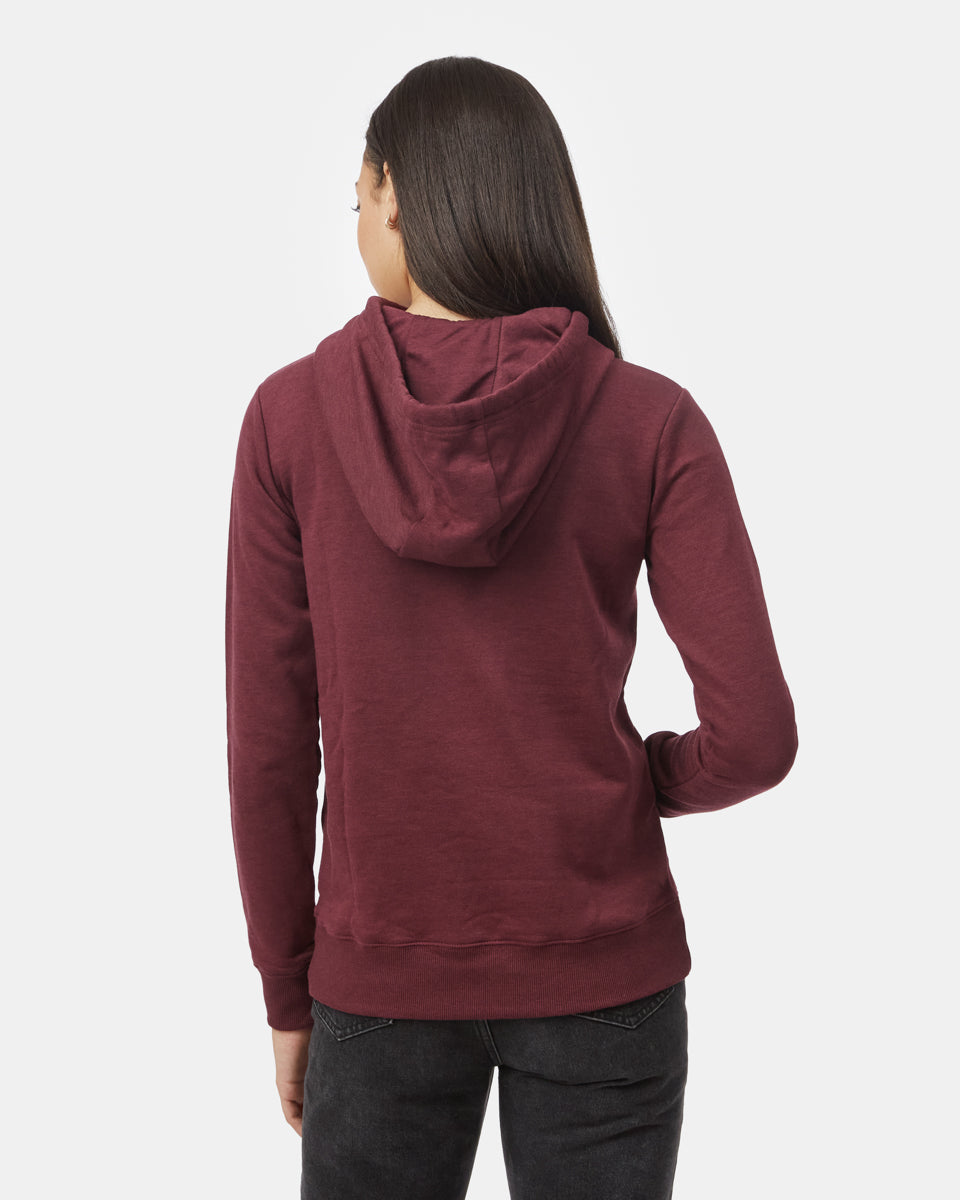Tentree Women's TreeFleece Banshee Hoodie - Fig