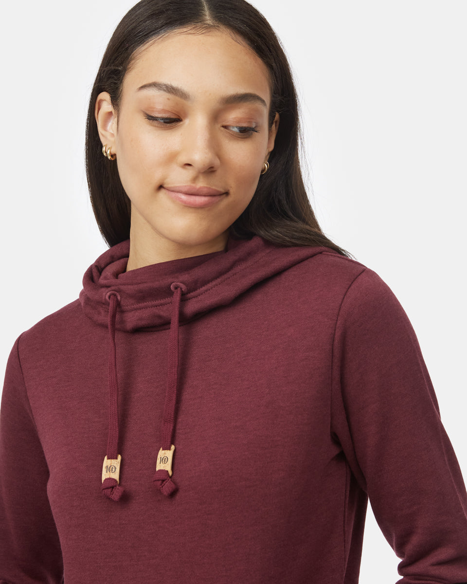 Tentree Women's TreeFleece Banshee Hoodie - Fig