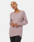 Tentree Women's Highline Cotton Acre Sweater - Lilac Chalk