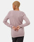Tentree Women's Highline Cotton Acre Sweater - Lilac Chalk