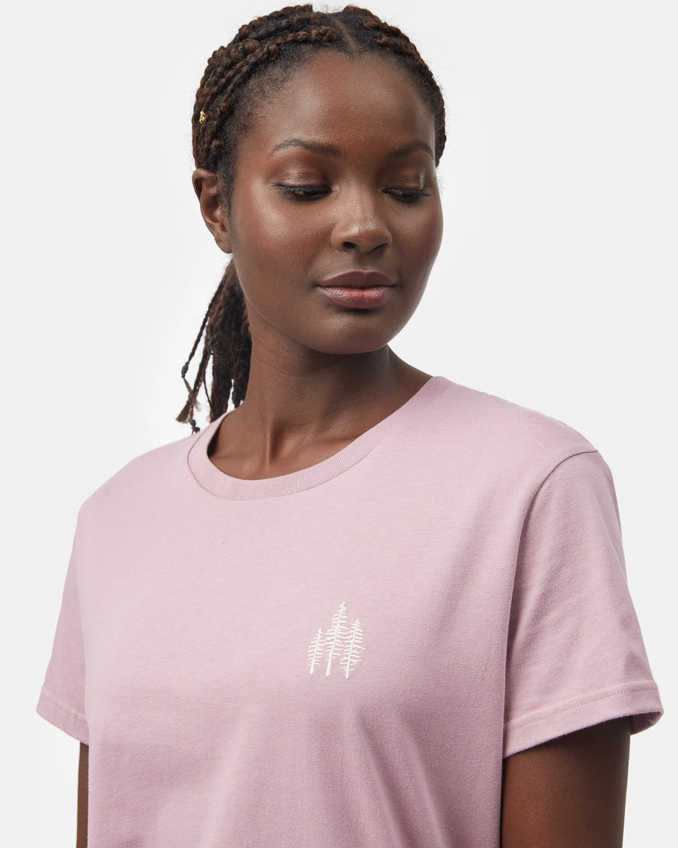 Tentree Women's Plant Protect T-Shirt - Lilac Chalk