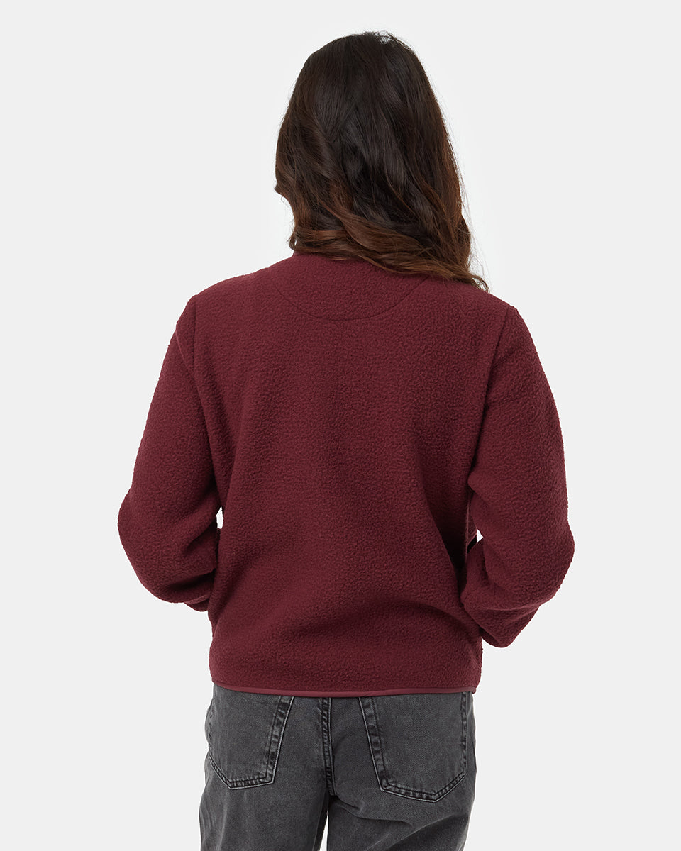 Tentree Women's Ecoloft Zip Jacket - Fig