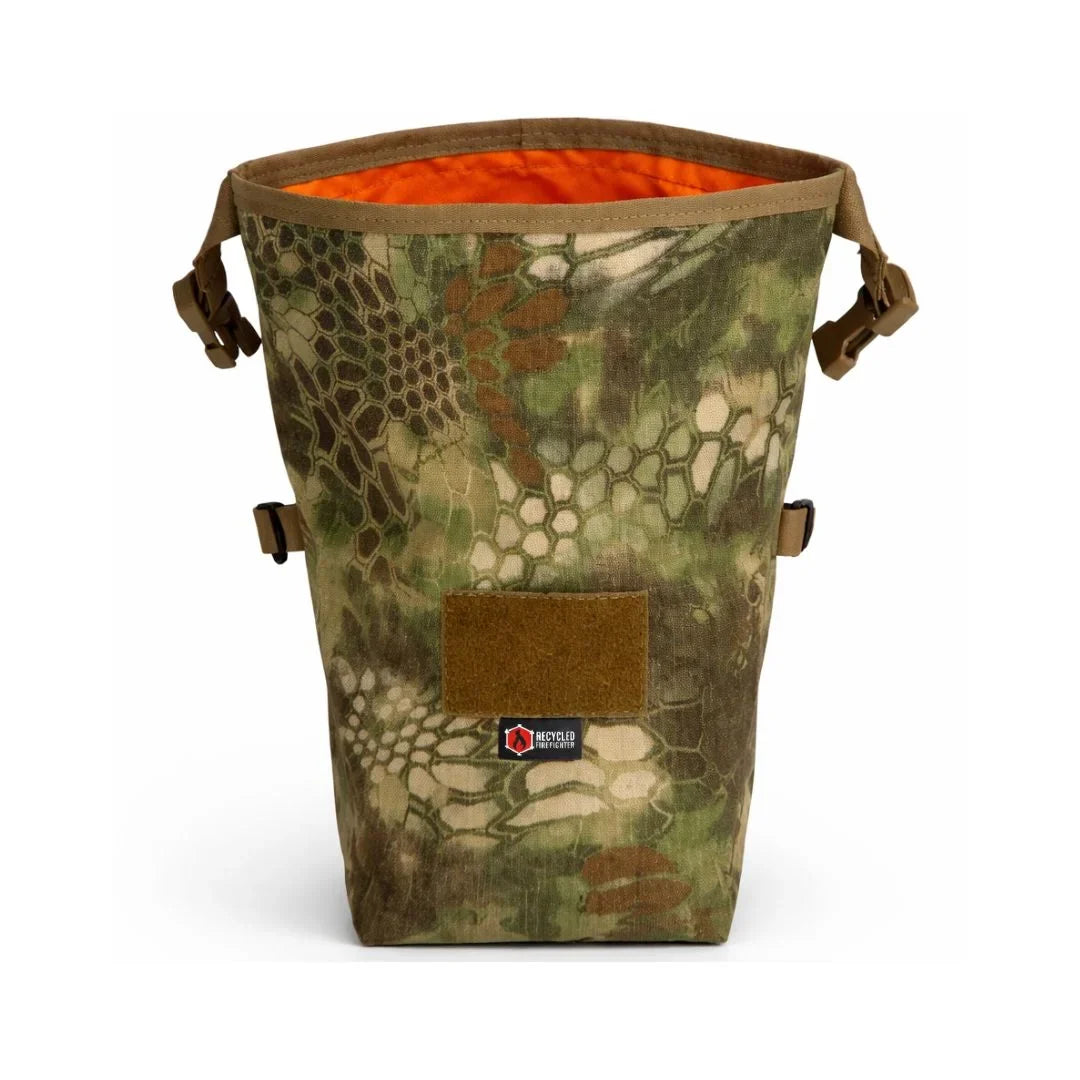 Recycled Firefighter Recon Roll Top - Utility Bag — product view 2