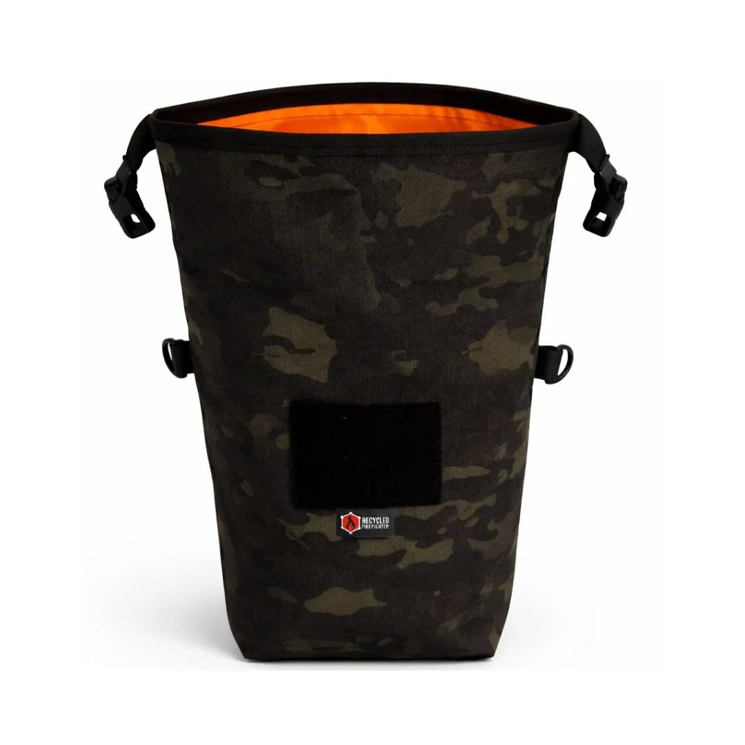 Recycled Firefighter Recon Roll Top - Utility Bag — product view 3