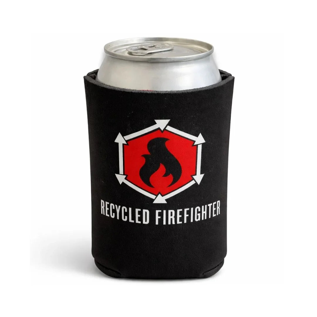 Recycled Firefighter Logo Drink Sleeve — product view 1